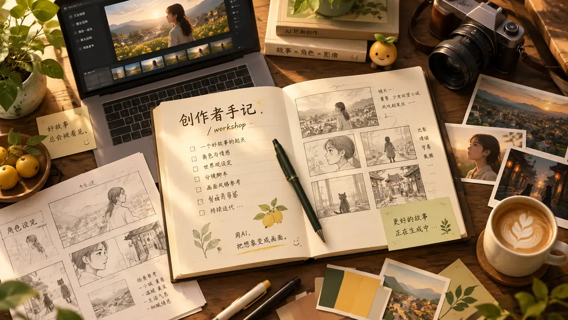 创意工作台编辑视觉